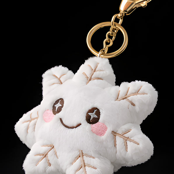 Snowy Blush Star Plush