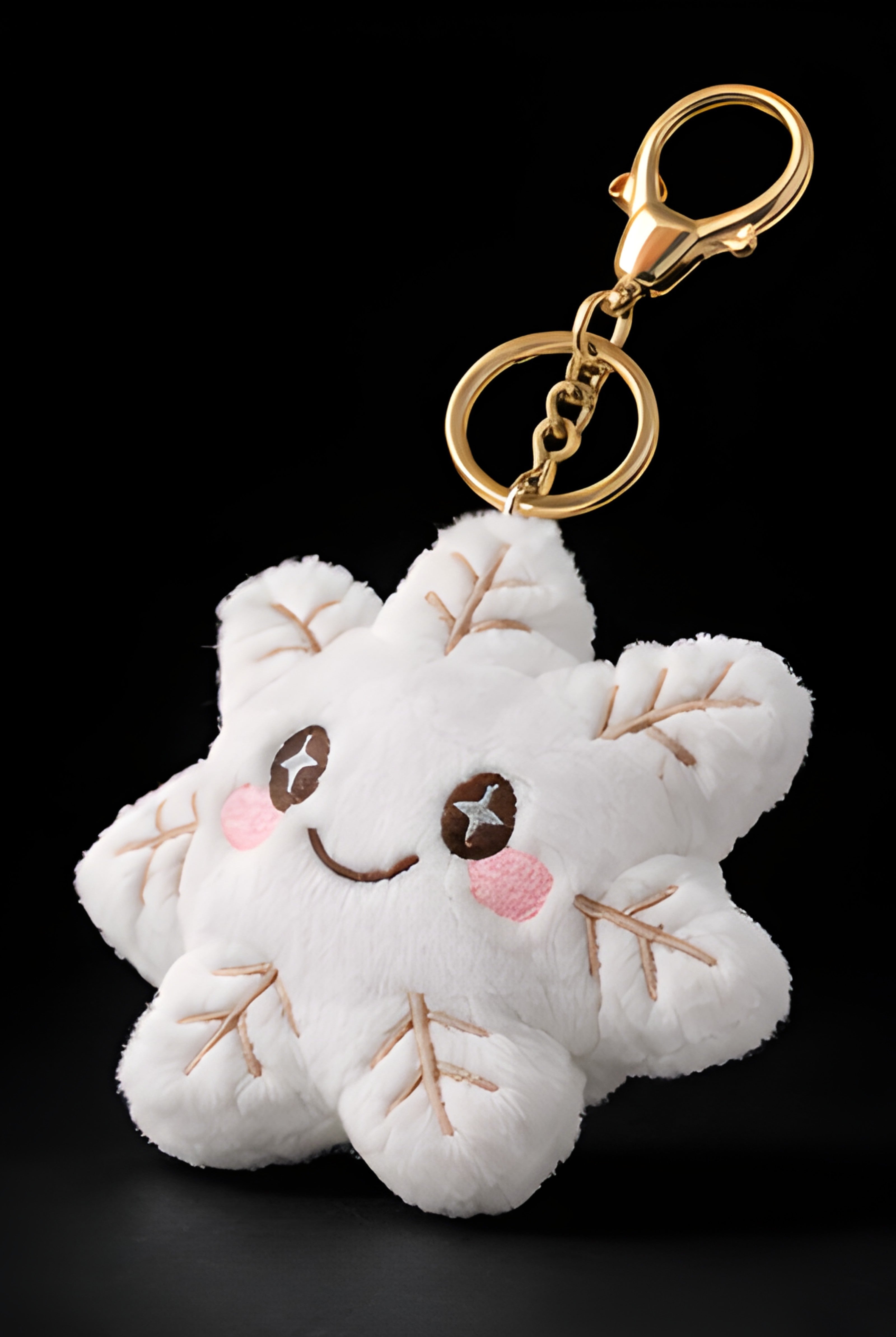 Snowy Blush Star Plush