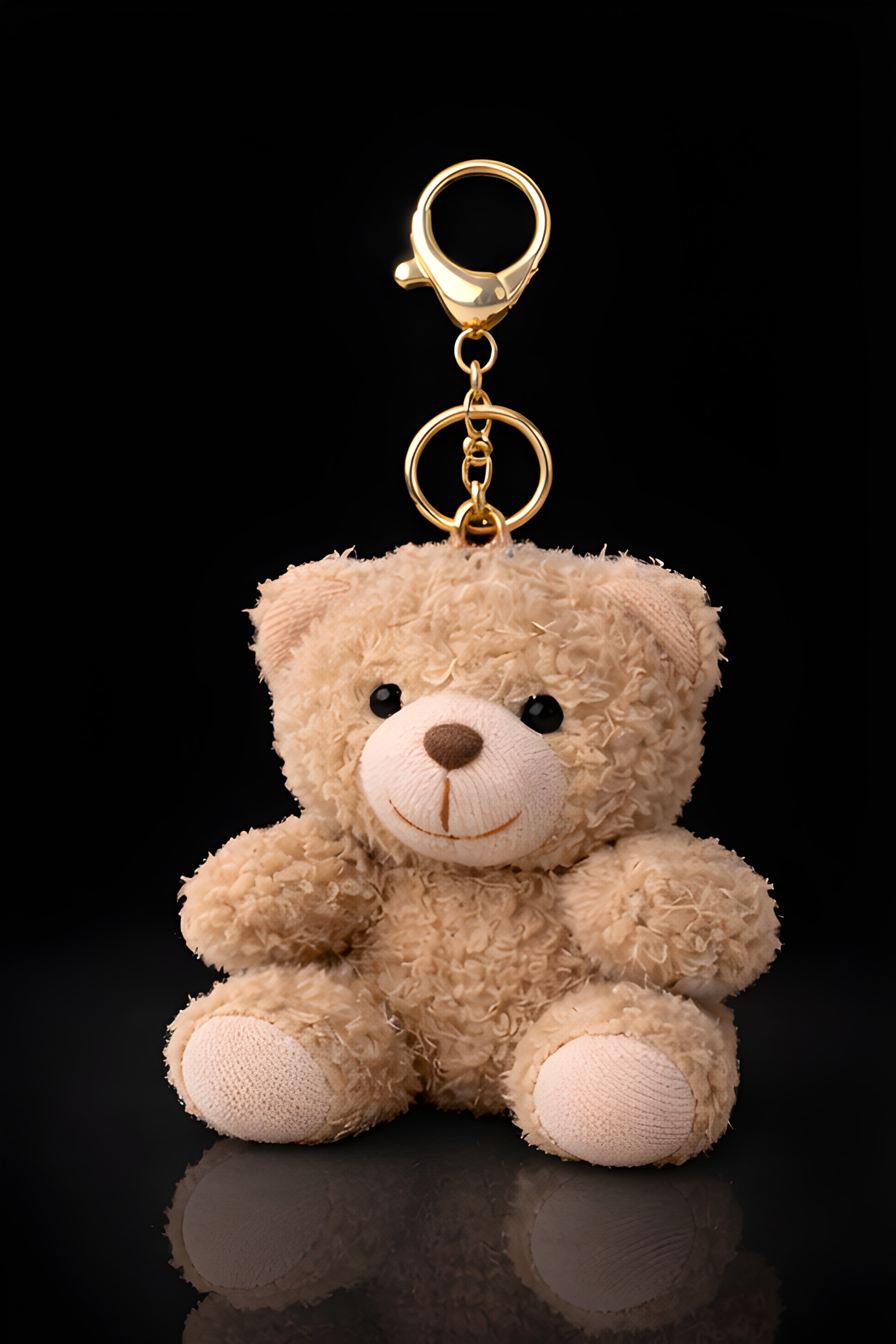 Light Brown Shaggy Teddy Plush