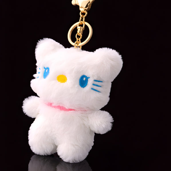 Pink Collar Fluffy Kitty