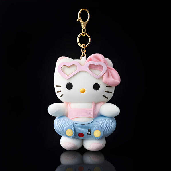 Hello Kitty Pink Swim Tube Charm