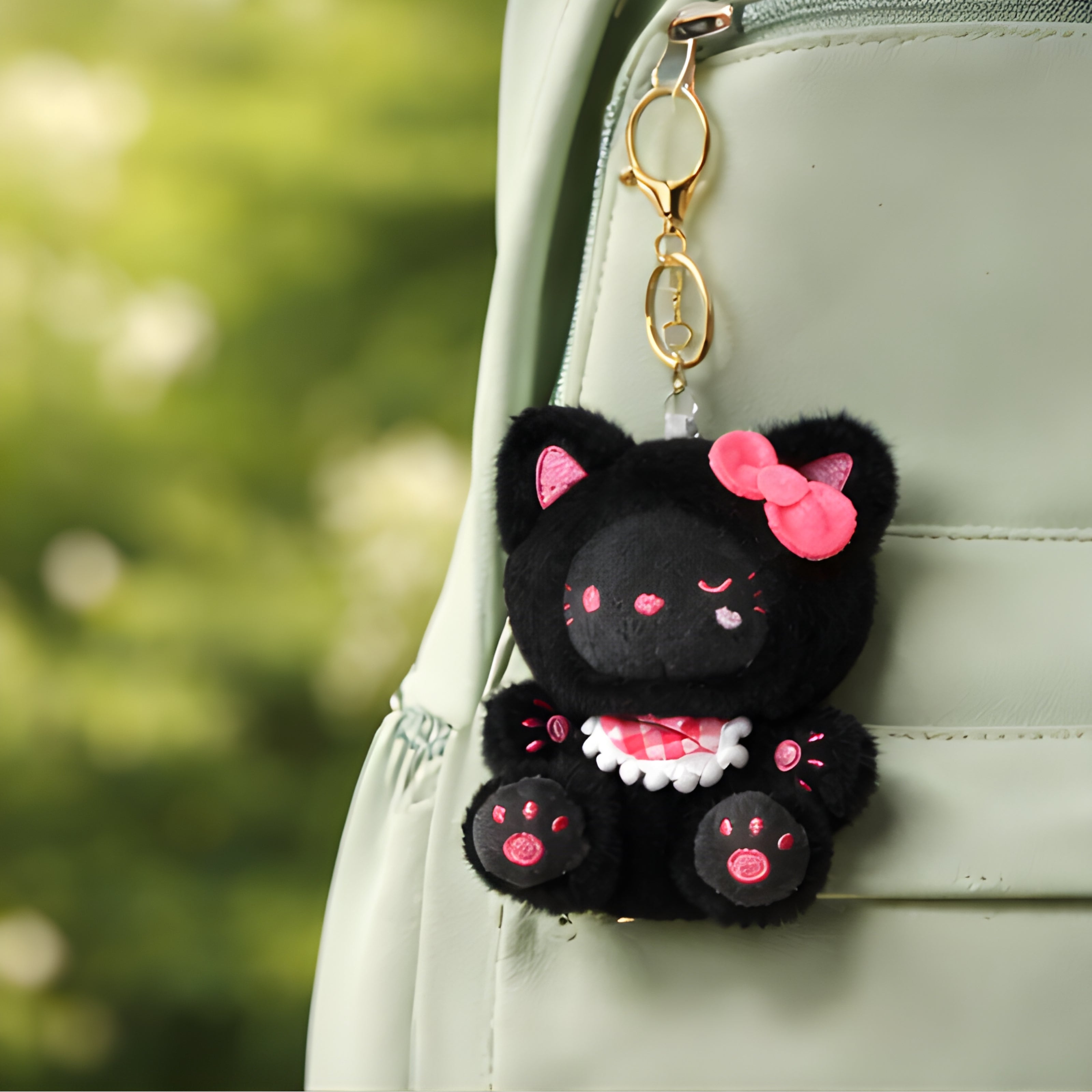 Noir Paw Kitty Plush