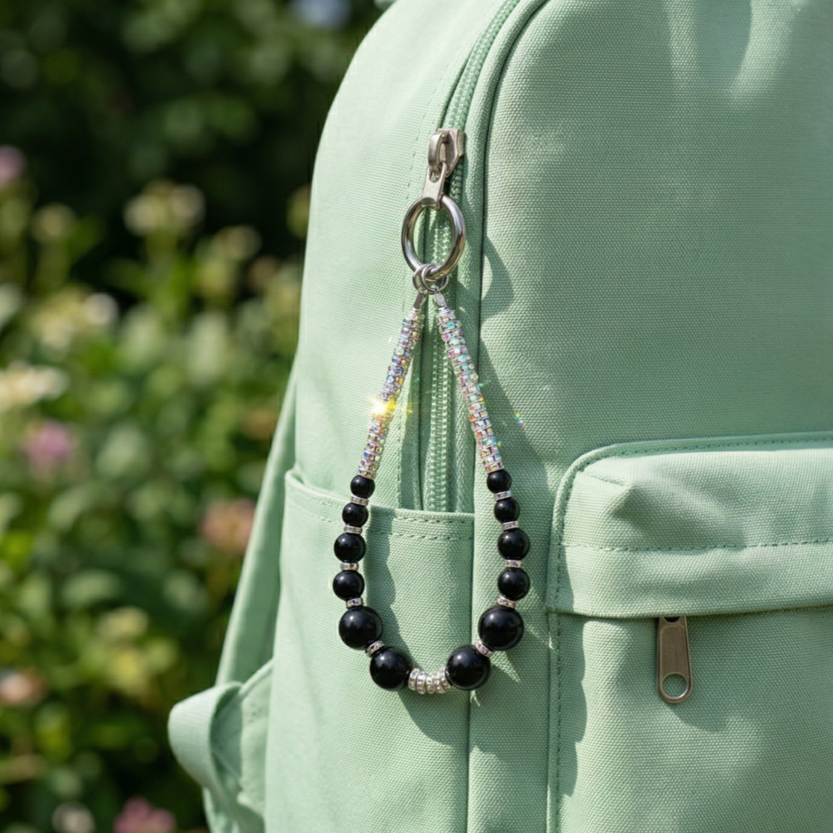 Noir Pearl Elegance Charm