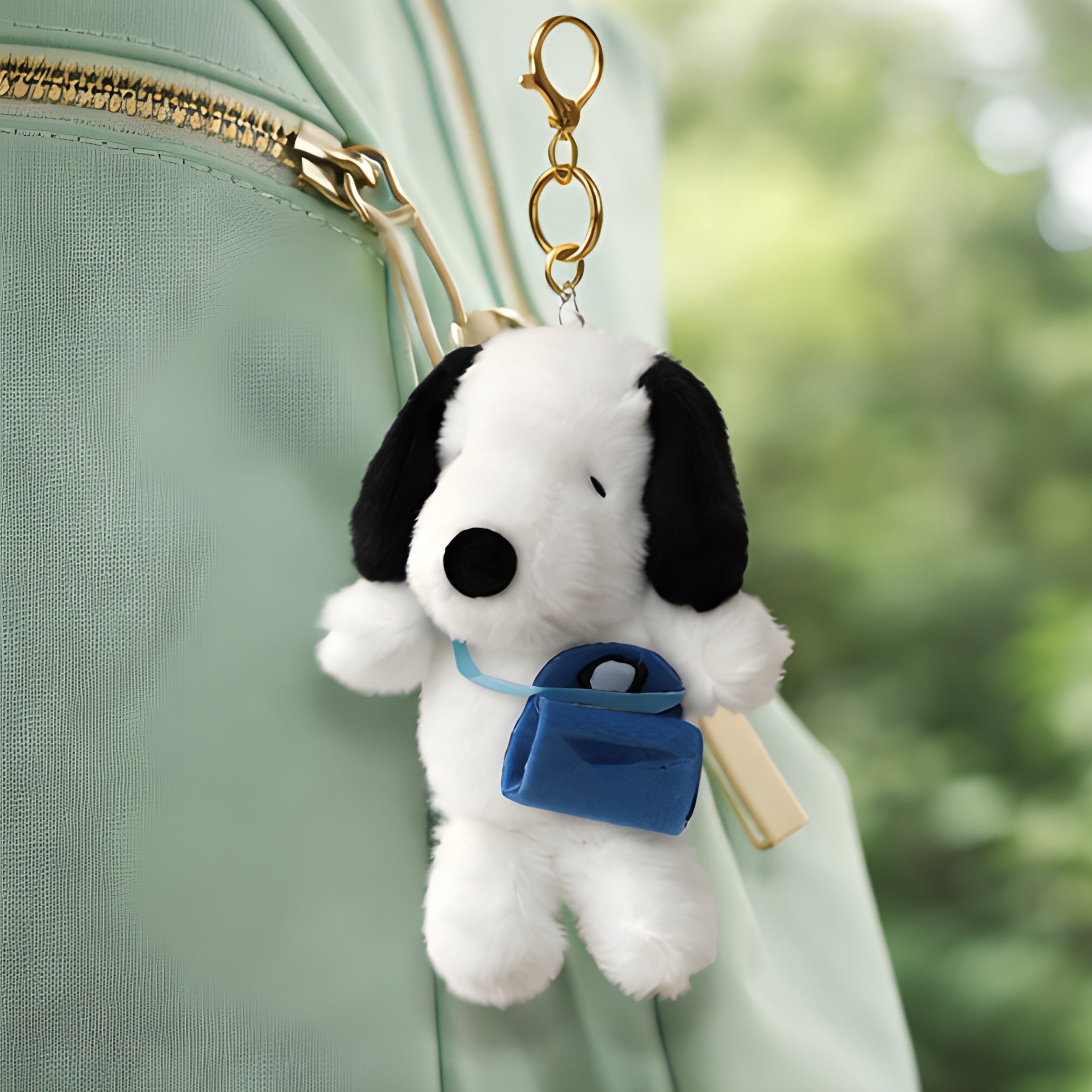 Black Bag Puppy Plush