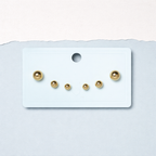 Golden Orb Stud Set