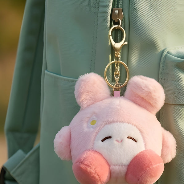 Kawaii Pink Plush Charm