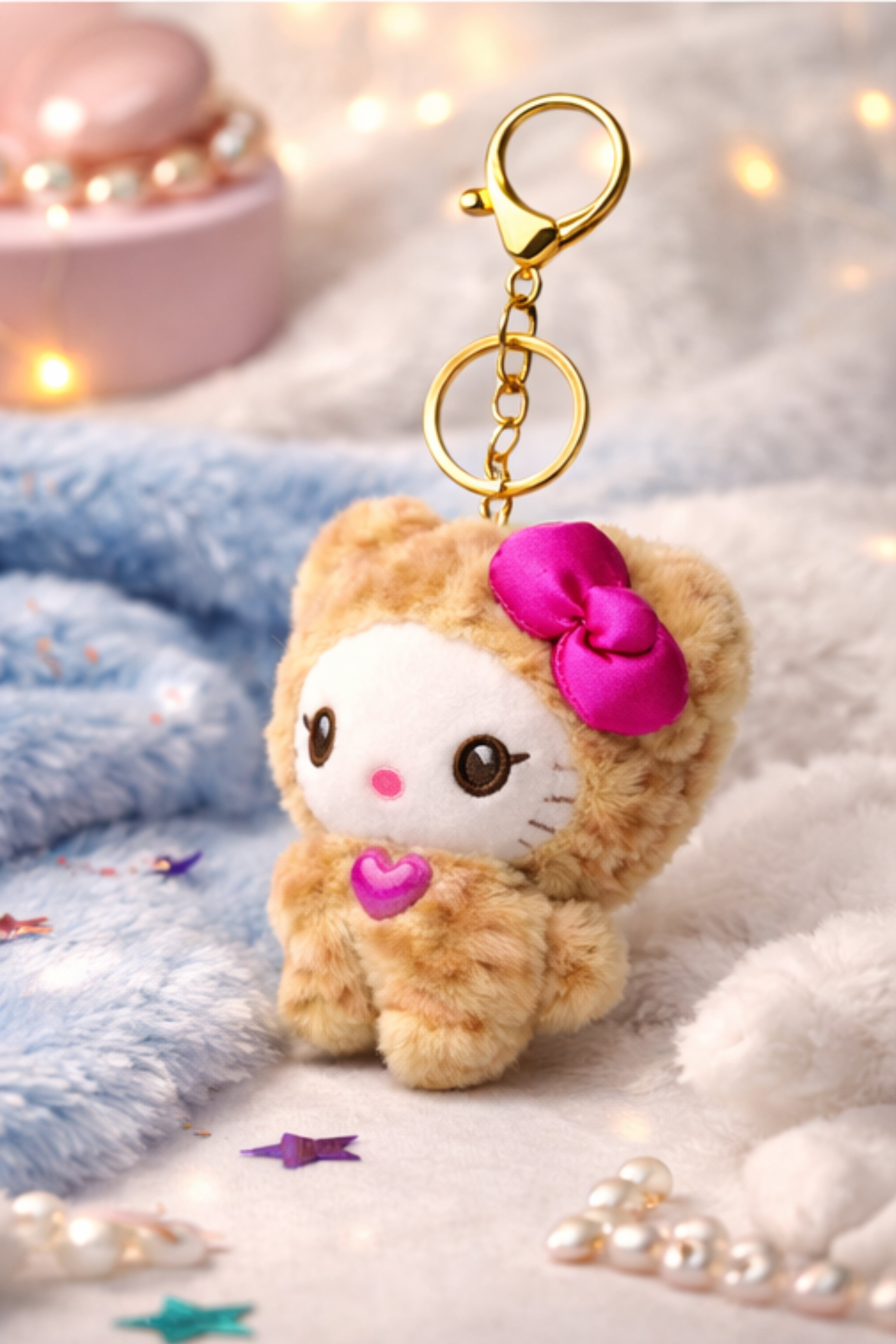 Mini Honey Brown Kitty Plush