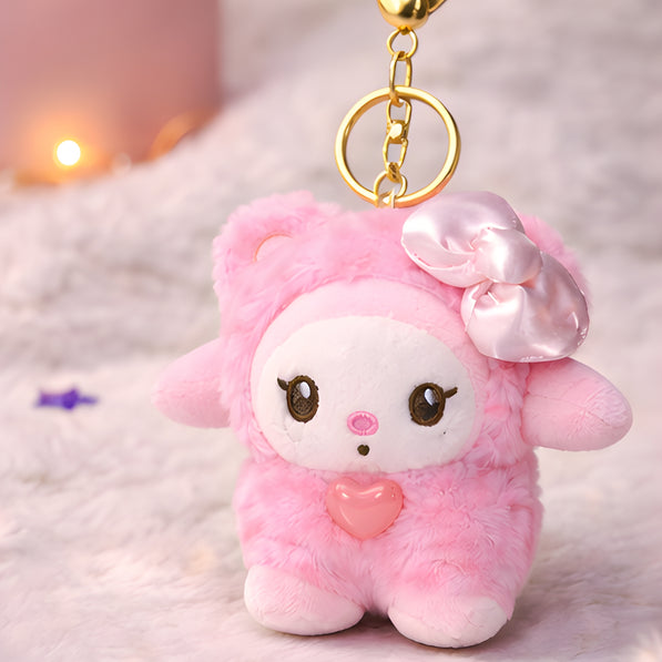 Mini Pink Bunny Plush