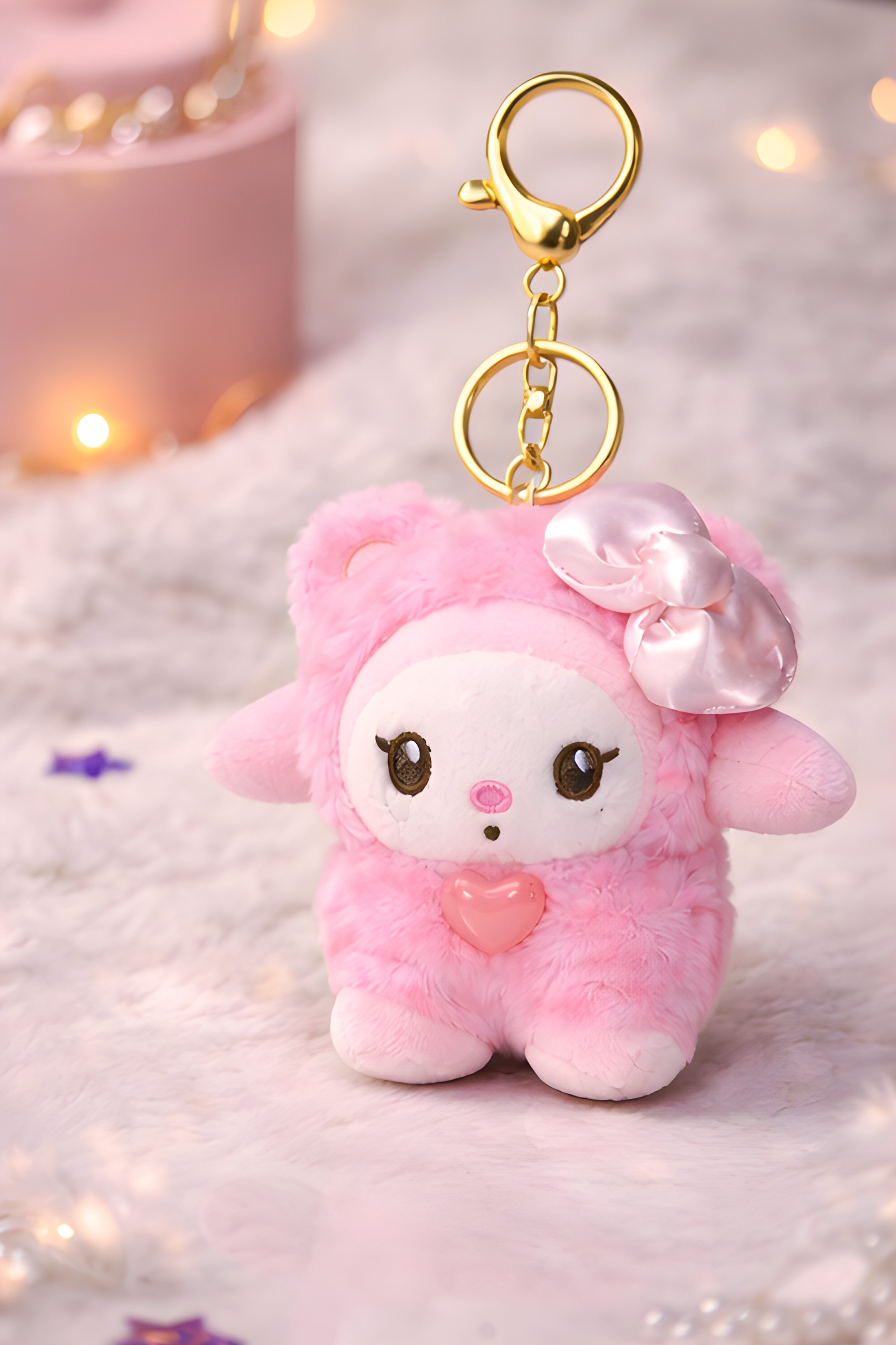 Mini Pink Bunny Plush