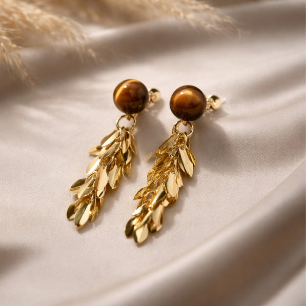 Cluster Drop Earrings