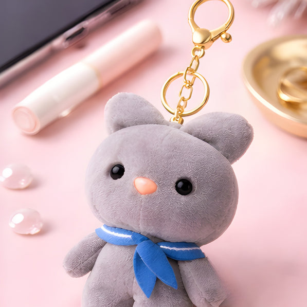 Scouty Grey Bunny Charm
