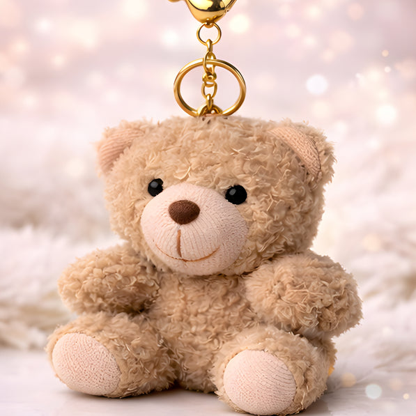 Light Brown Shaggy Teddy Plush