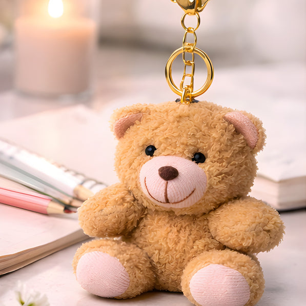 Dark Brown Shaggy Teddy Plush