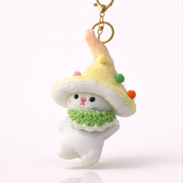 Yellow Wizard Bunny Charm