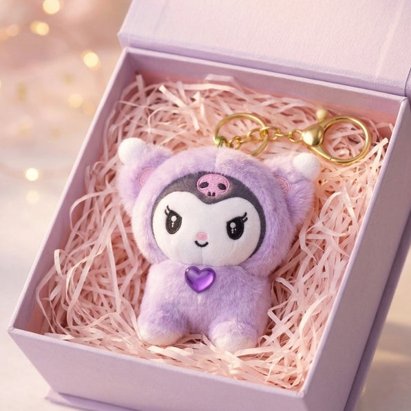 Mini Purple Kuromi Plush
