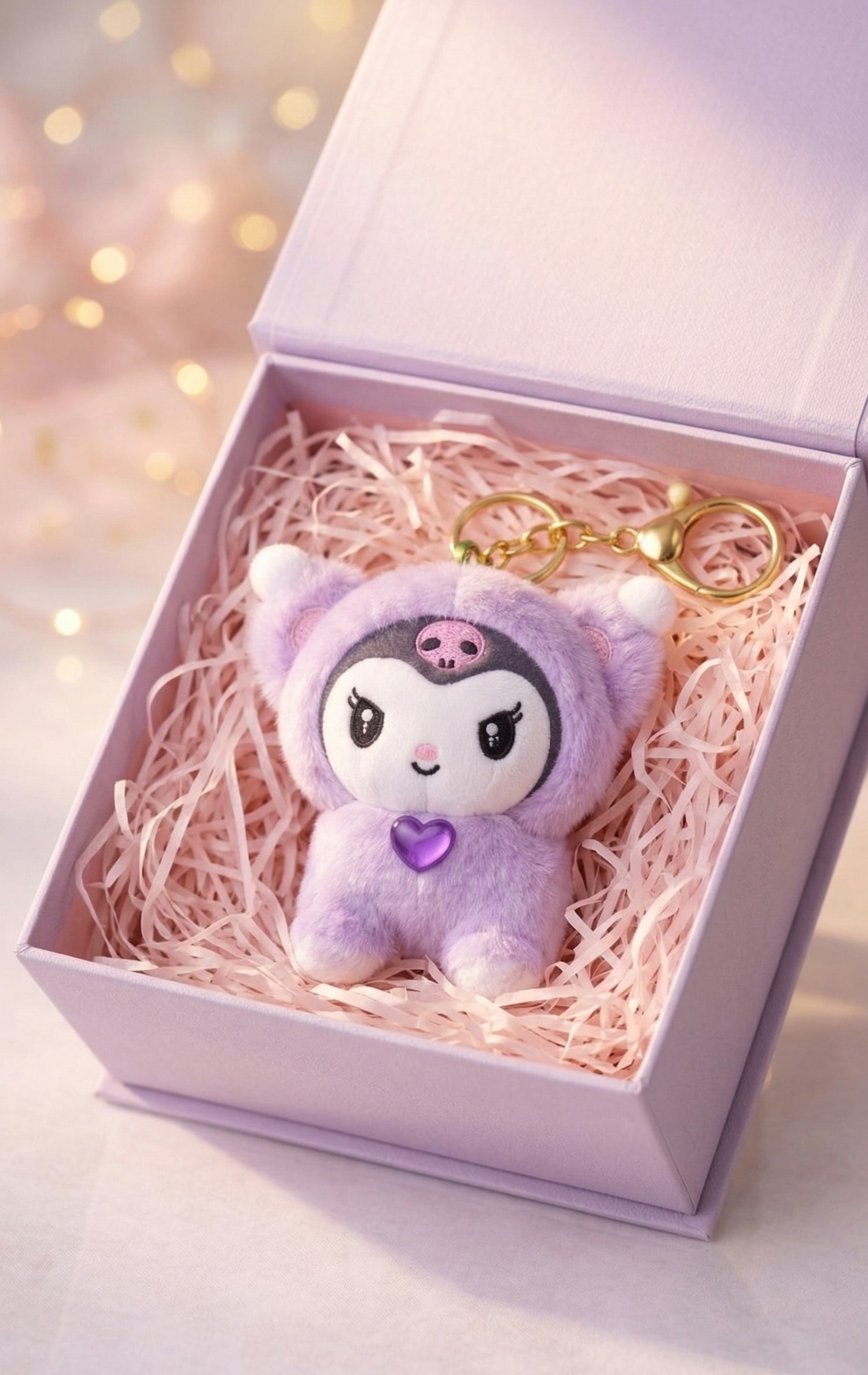 Mini Purple Kuromi Plush