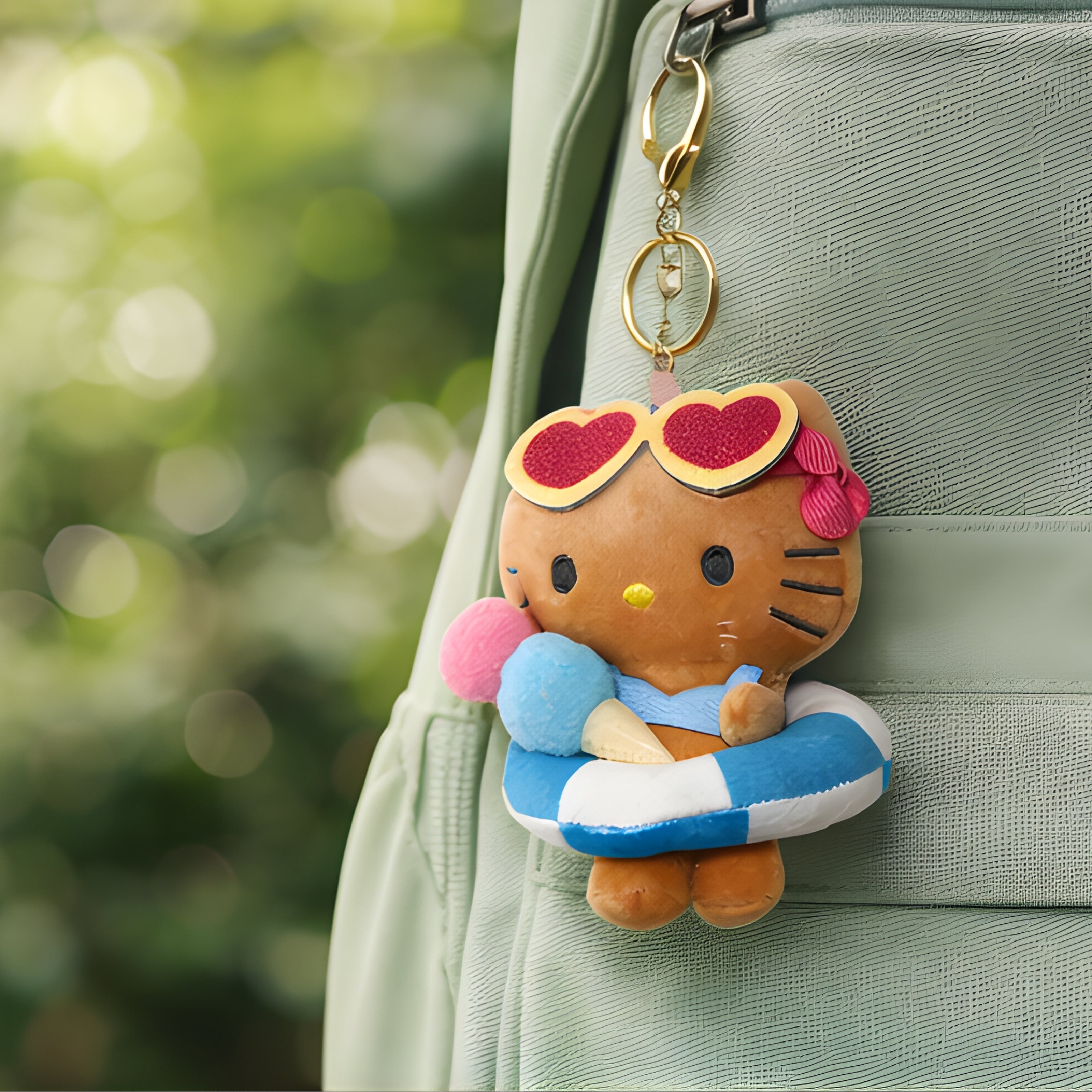 Hello Kitty Swimming Ring Plush