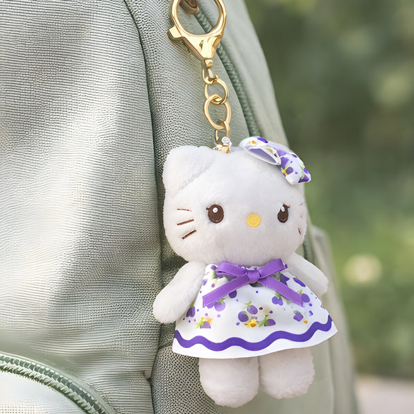 Grape Dress Kitty Plush