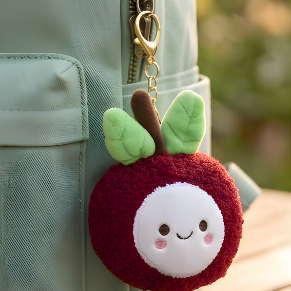Happy Red Apple Plush