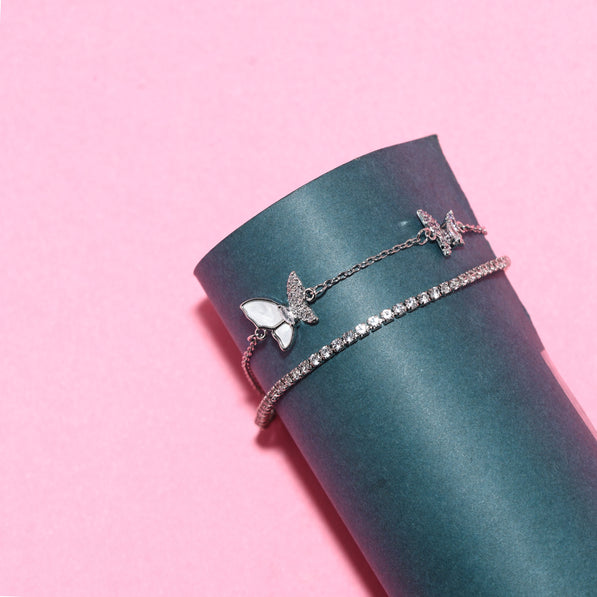 Pavé Butterfly Bracelet