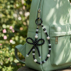 Onyx Bow Statement Charm
