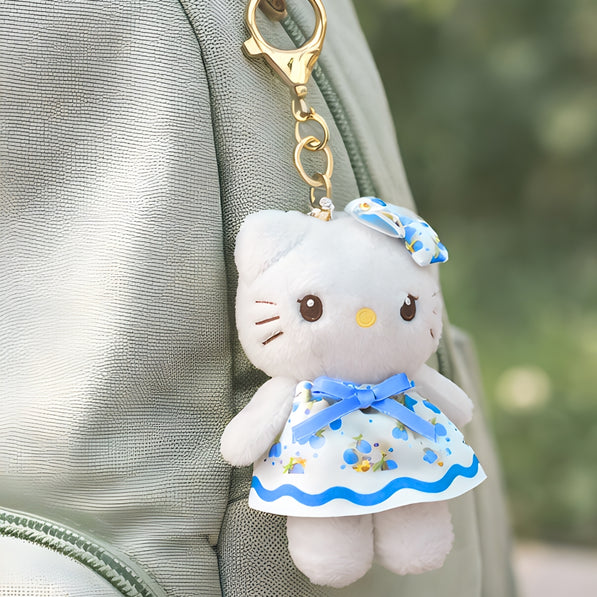 Blueberry Dress Kitty Plush