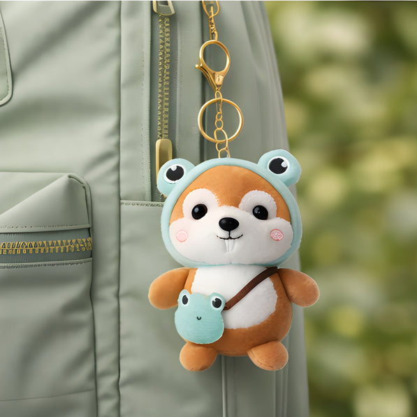 Froggy Mint Shiba Plush