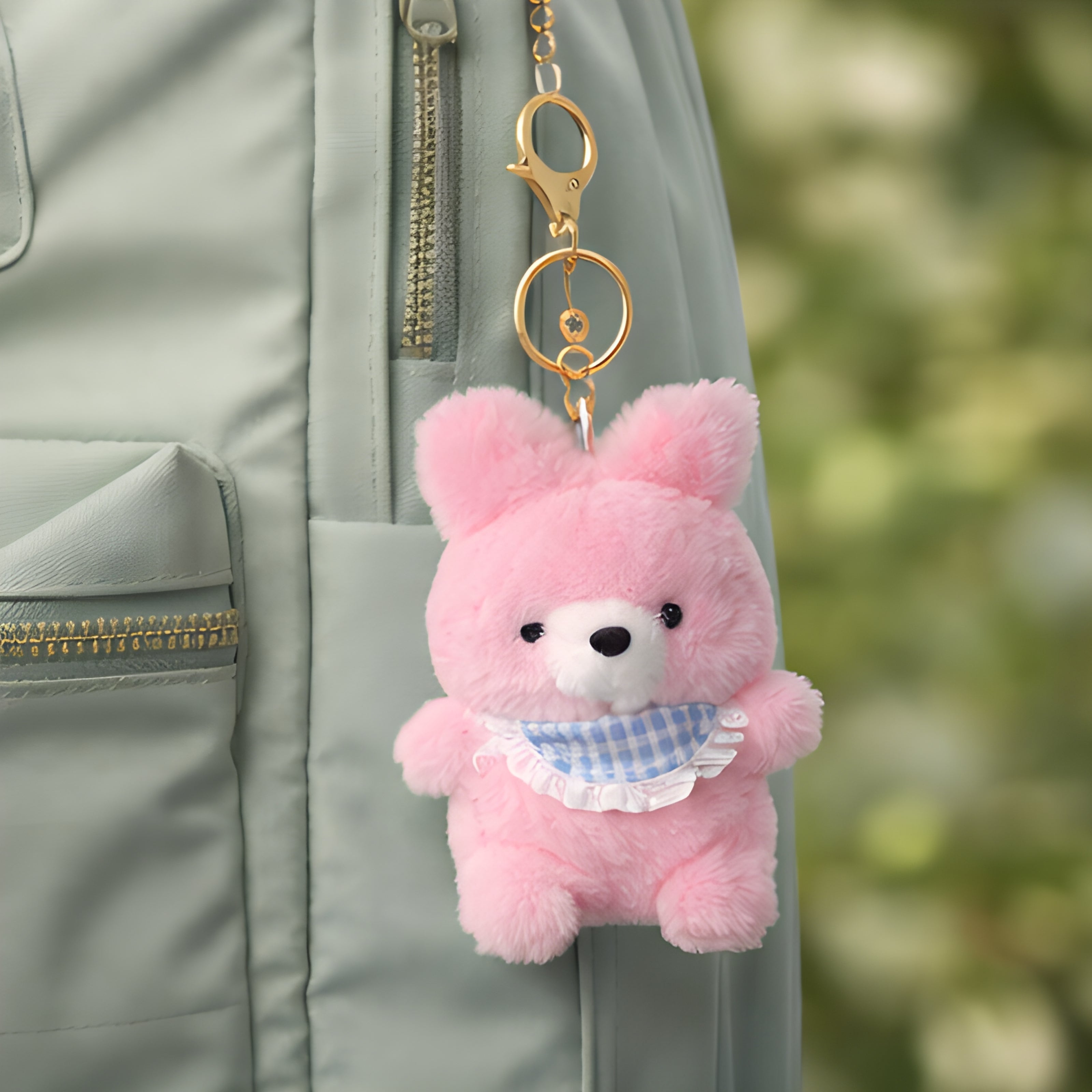 Baby Furry Bunny Plush