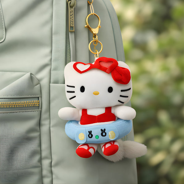 Hello Kitty Red Swim Tube Charm
