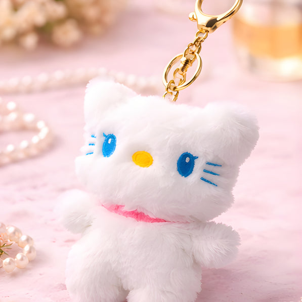 Pink Collar Fluffy Kitty