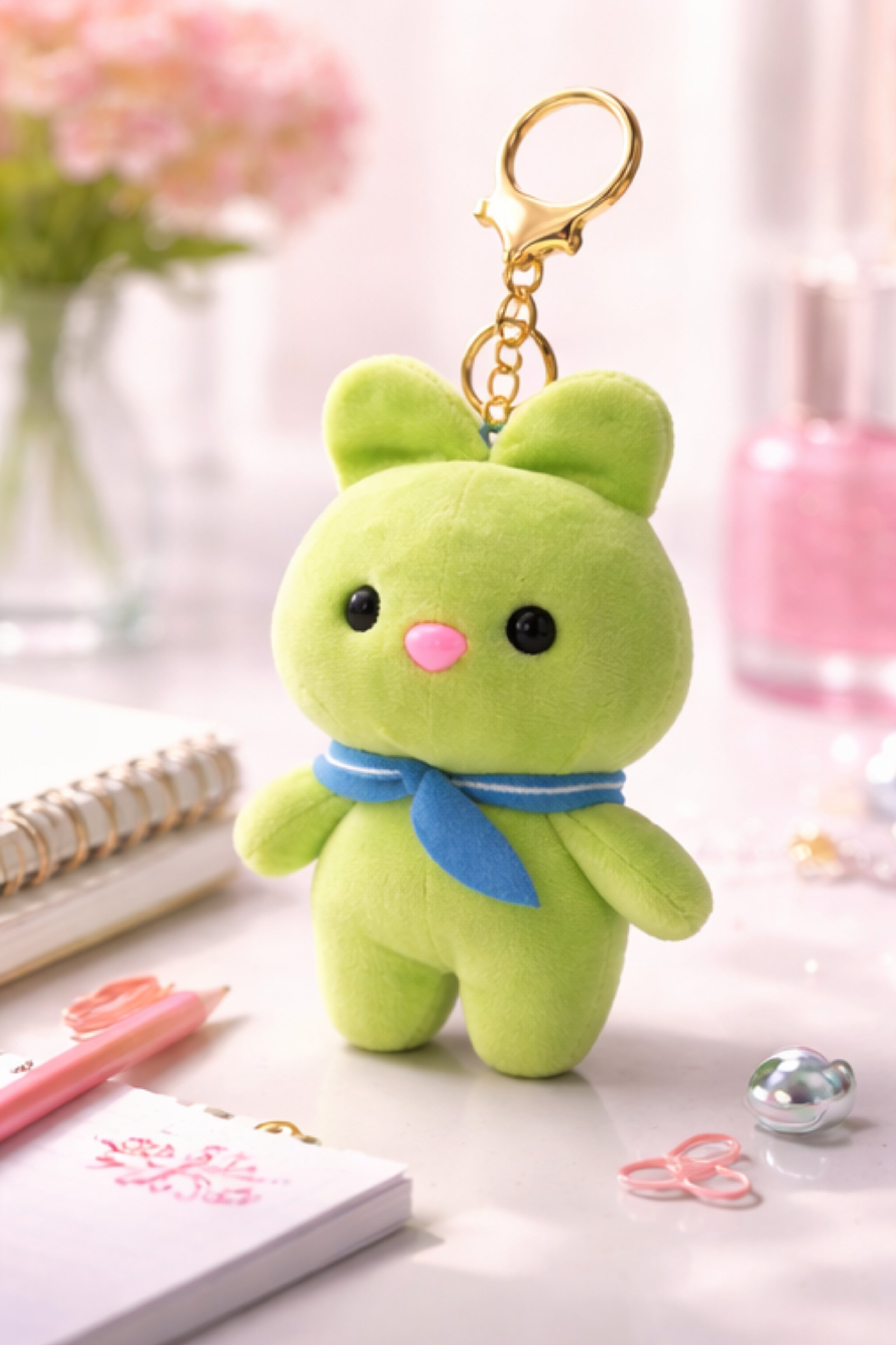 Scouty Neon Bunny Charm