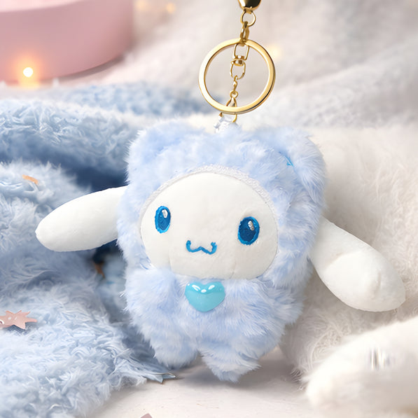 Mini Sky Blue Bunny Plush