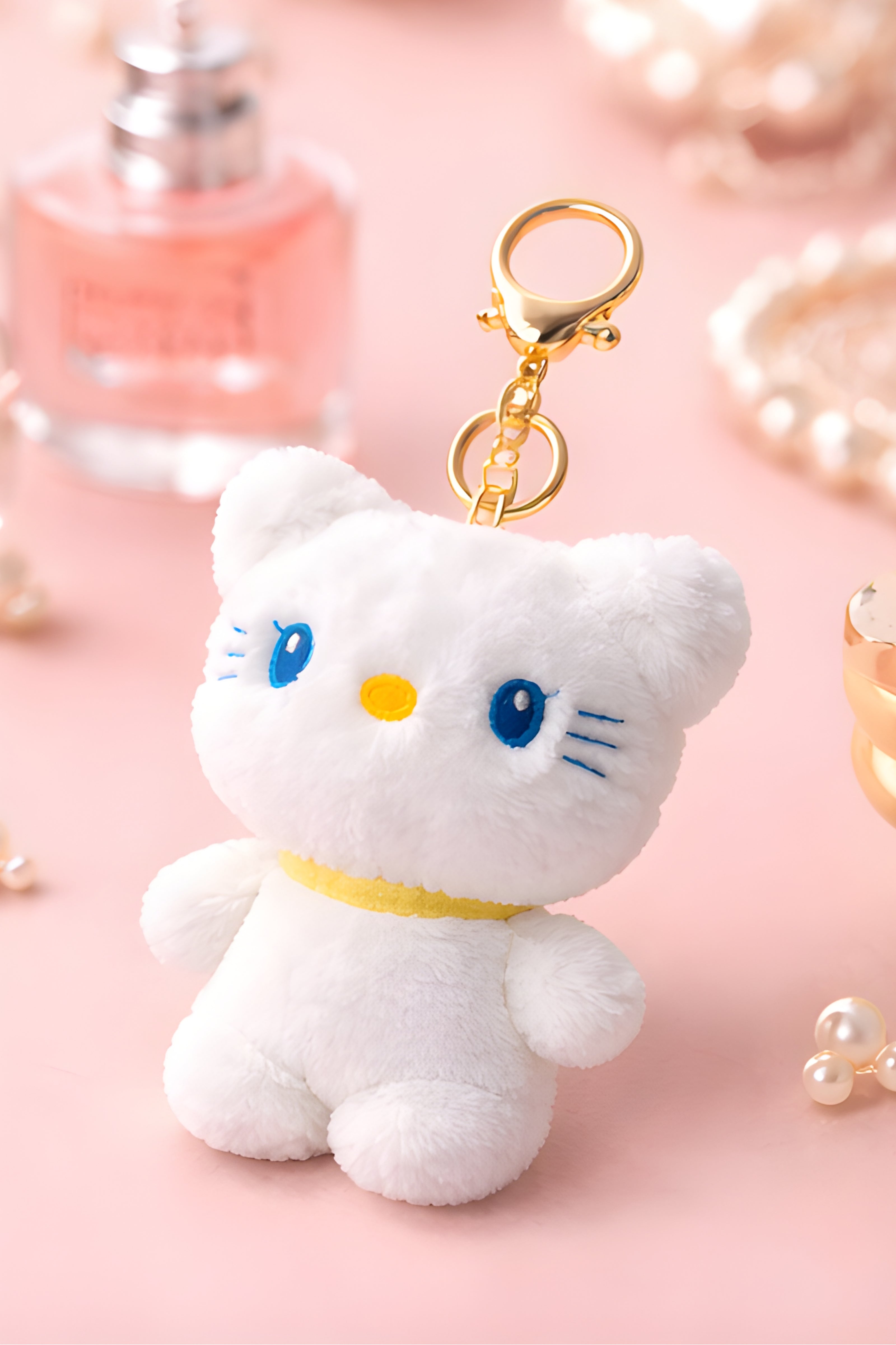 Yellow Collar Fluffy Kitty