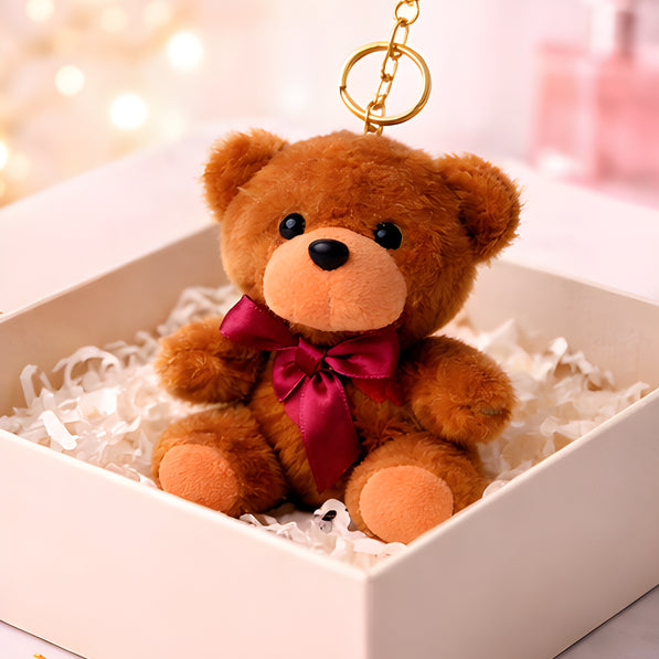 Cocoa Snowy Love Teddy Charm