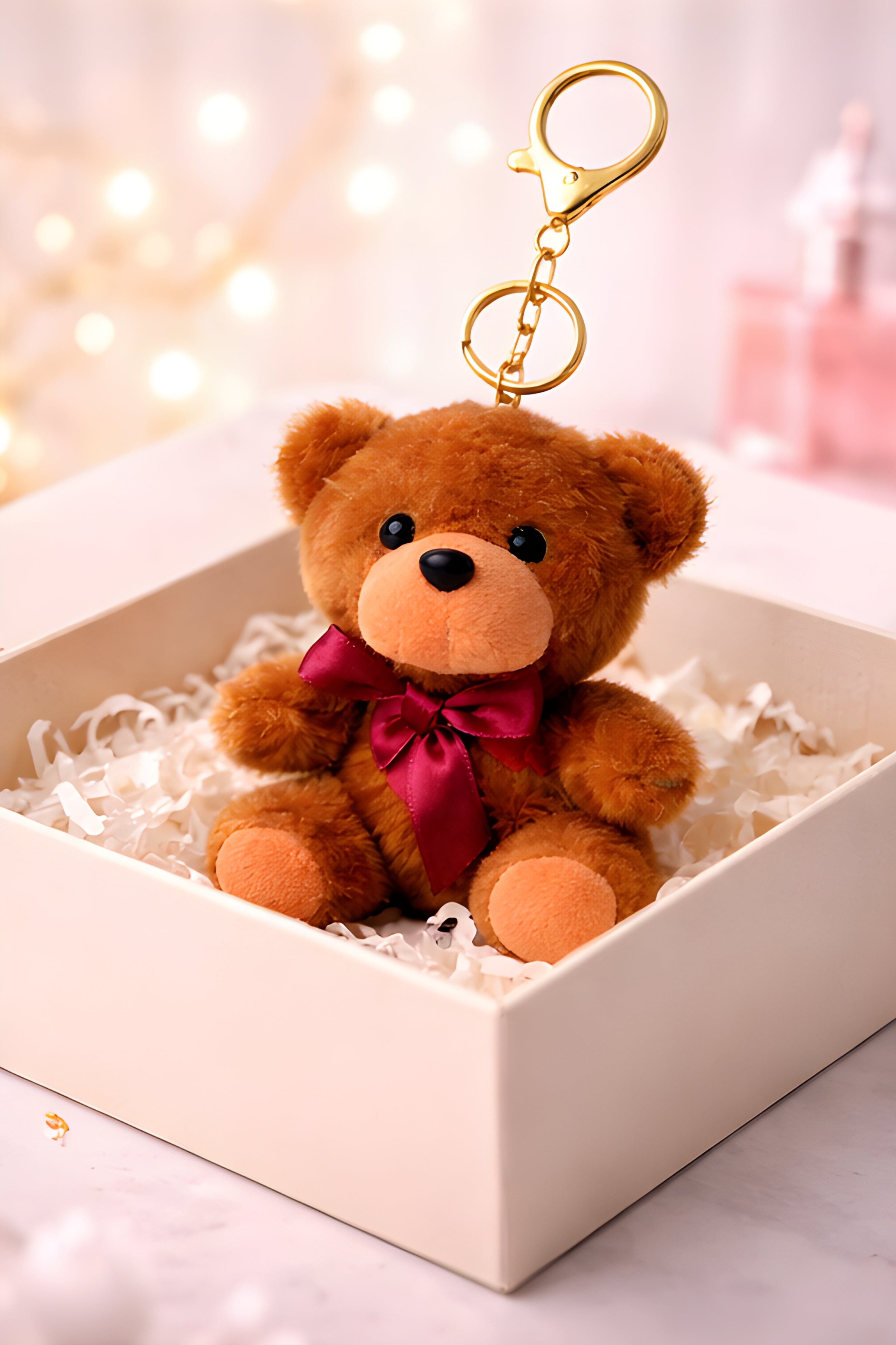 Cocoa Snowy Love Teddy Charm
