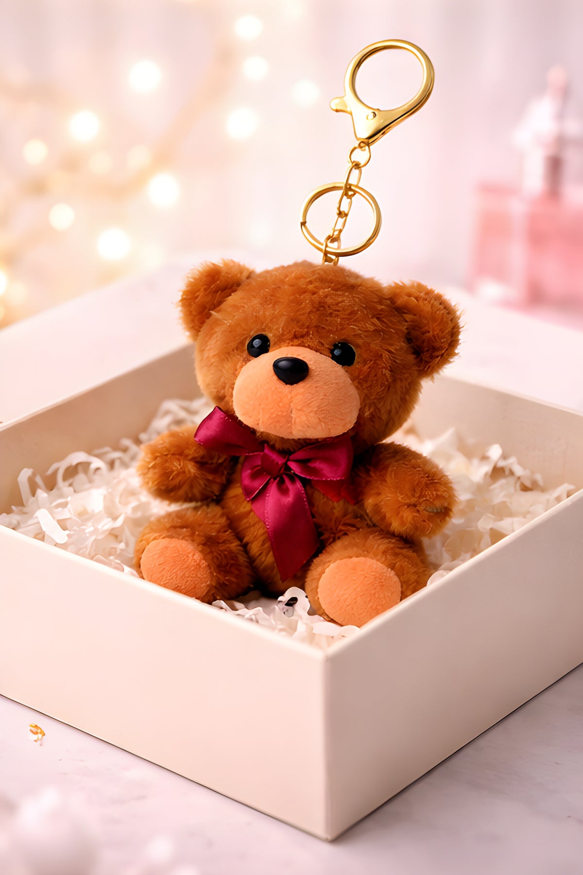Cocoa Snowy Love Teddy Charm