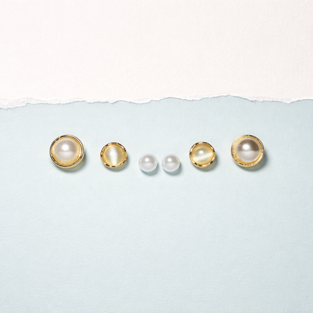 Pearl Trio Luxe Stud Set