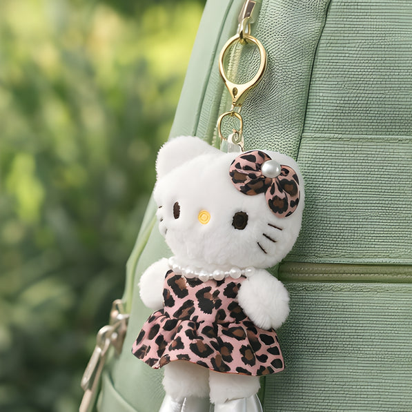 White Leopard Kitty Plush