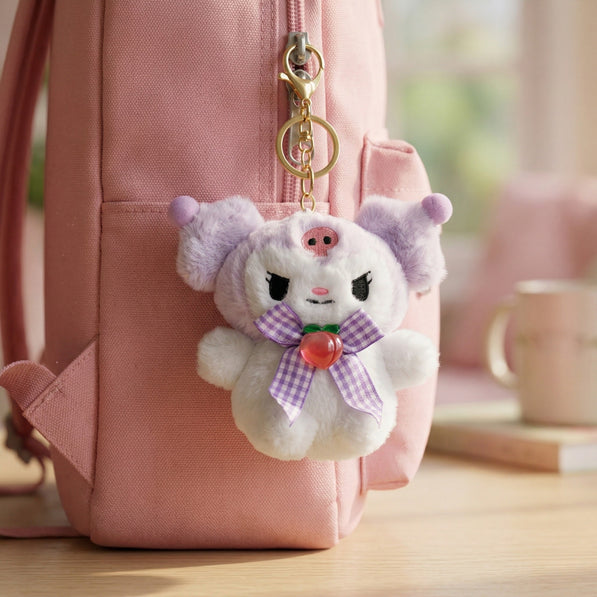 Kuromi Apple Bow Plush