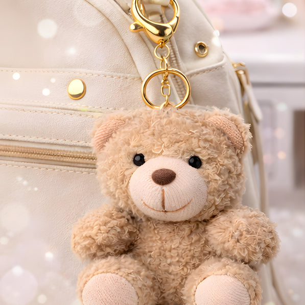 Light Brown Shaggy Teddy Plush