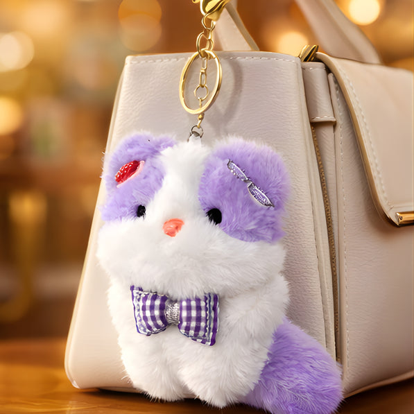 Tiny Purple Snuggle Puff