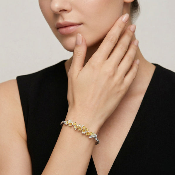 Golden Bloom Bracelet