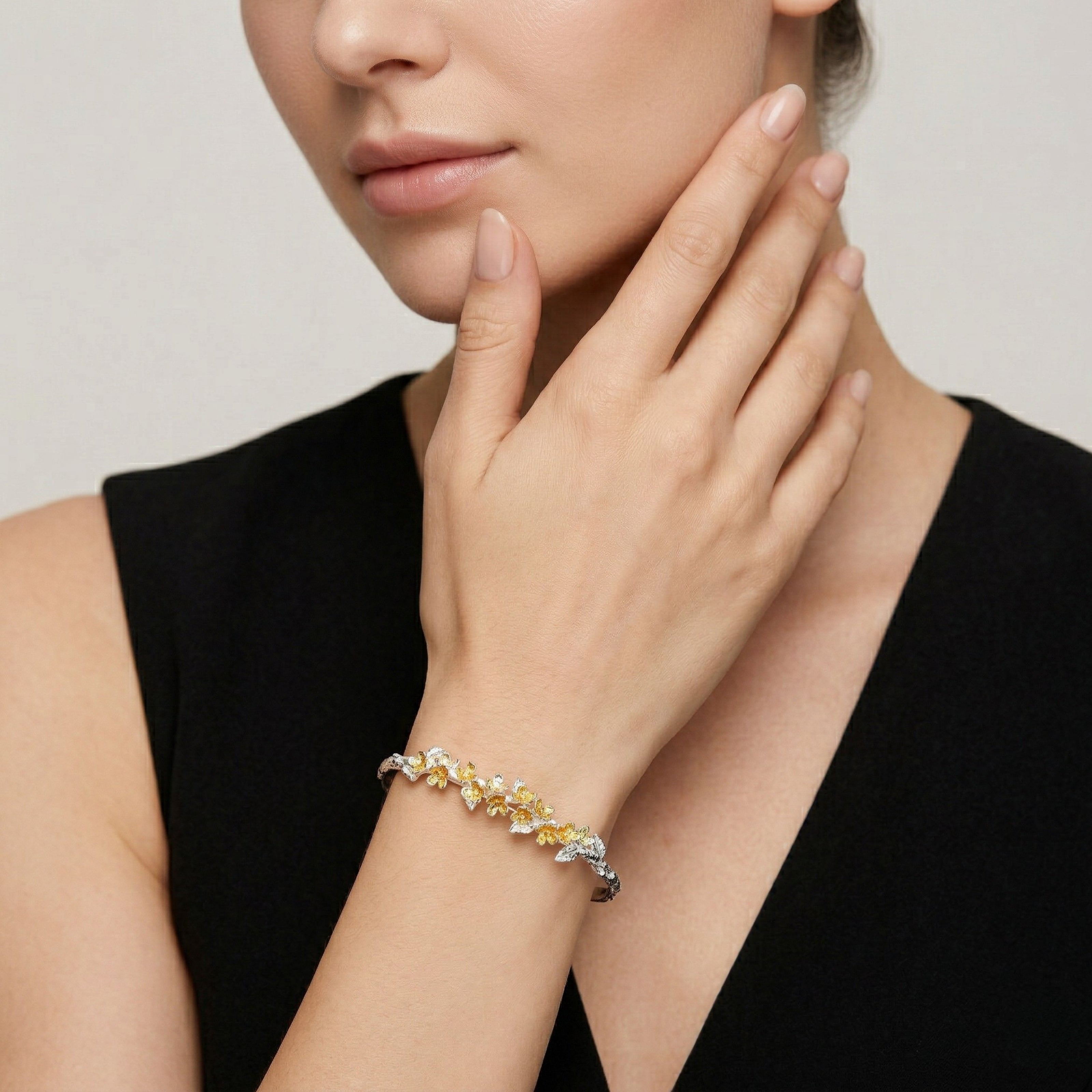 Golden Bloom Bracelet