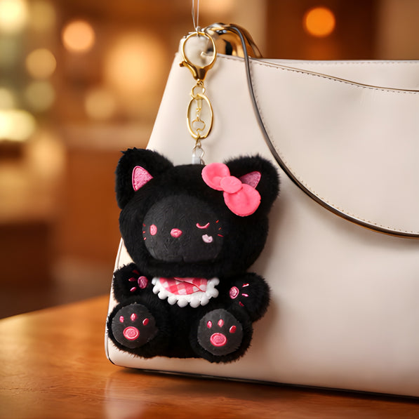 Noir Paw Kitty Plush
