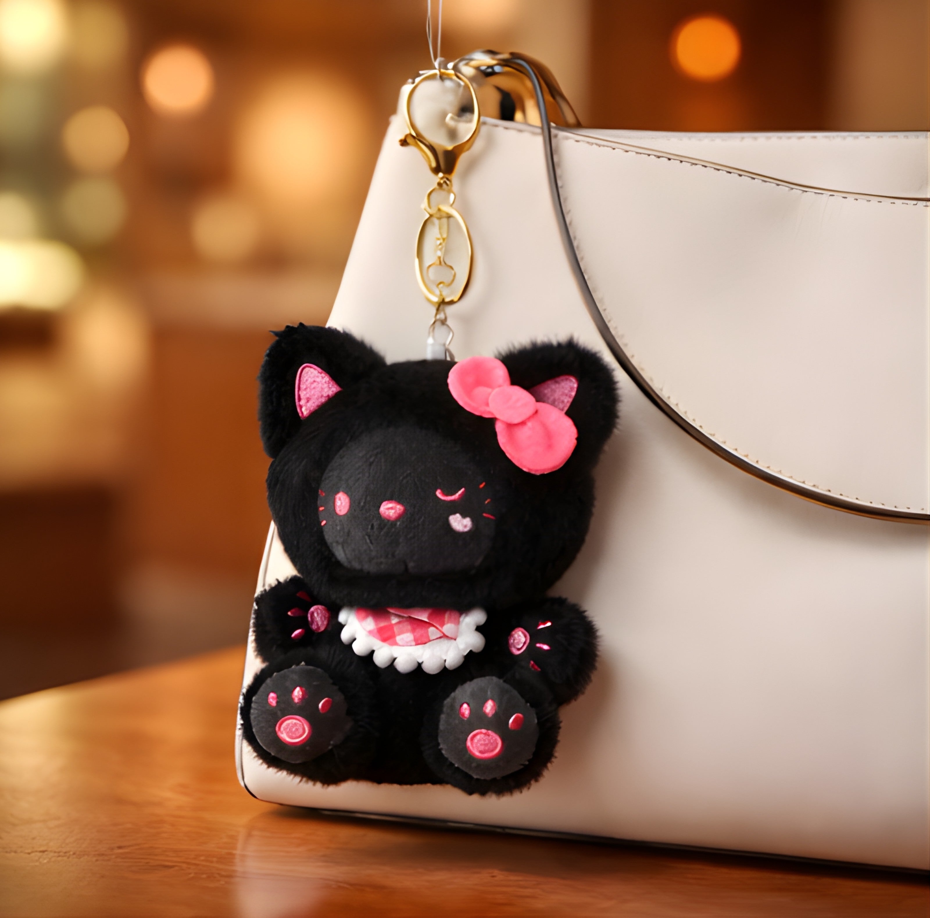 Noir Paw Kitty Plush