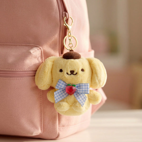 Pup Apple Bow Plush