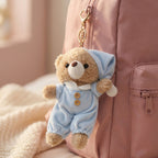 Blue Sleepy Teddy Plush