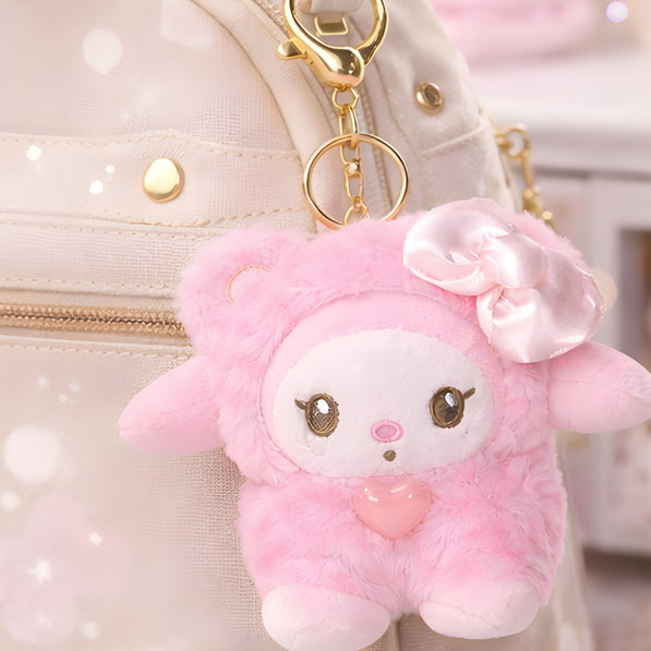 Mini Pink Bunny Plush