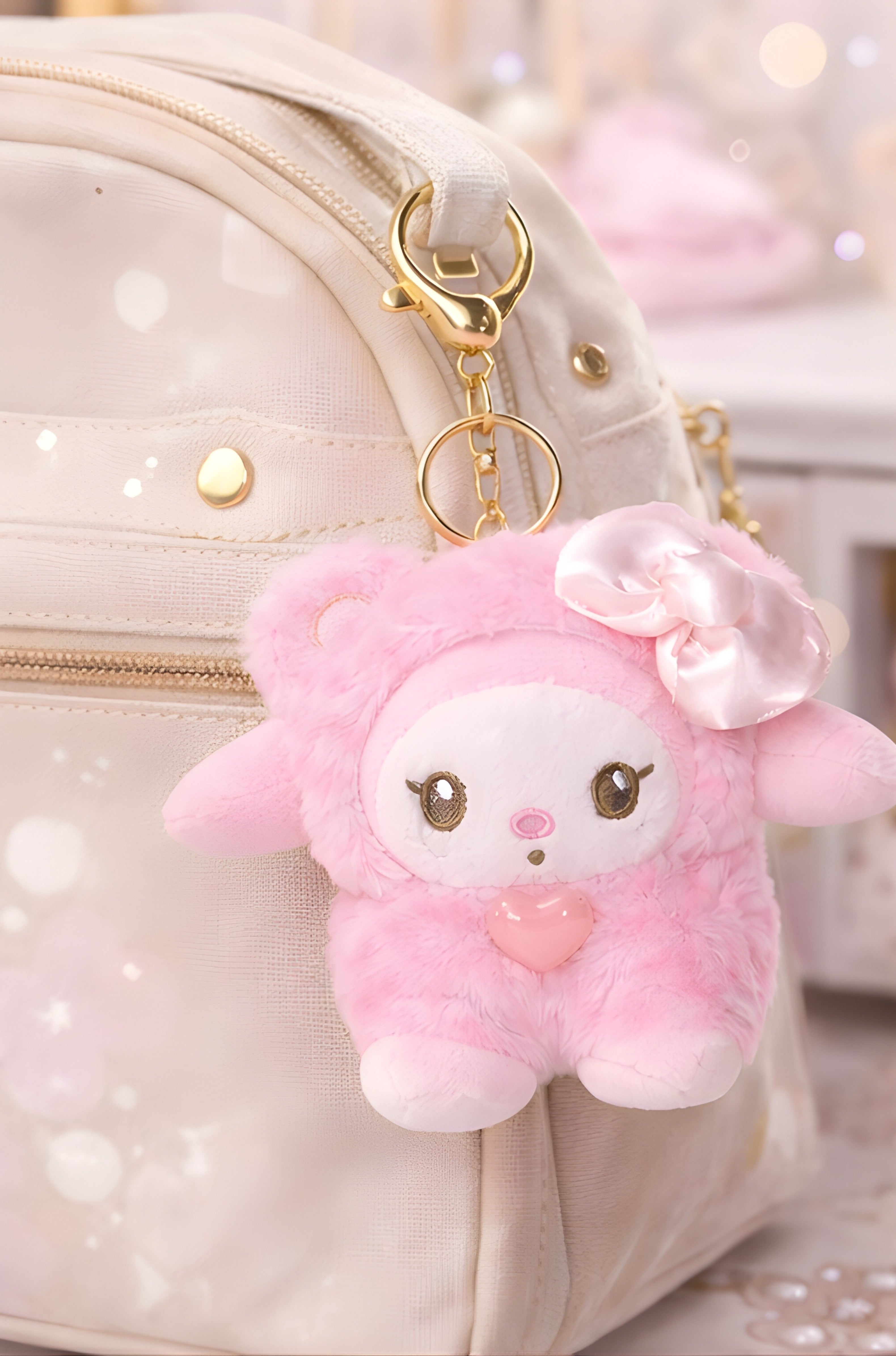 Mini Pink Bunny Plush