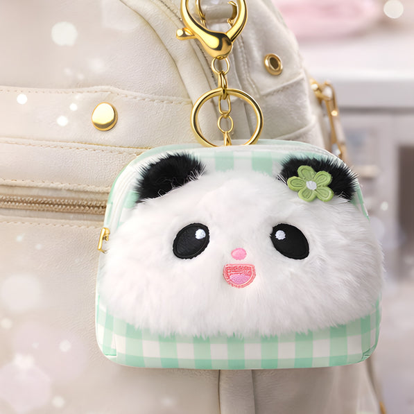Green Panda Bag Charm